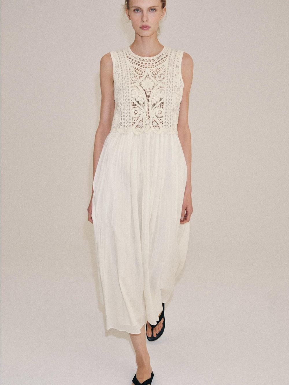 Zara Lace Midi dress